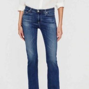 AG Adriano Goldschmeid “The Angel” Slim Bootcut Blue Denim Jeans Sz 27 x31